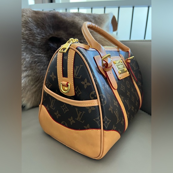 Monogram Satchel Bag - Picture 5 of 9